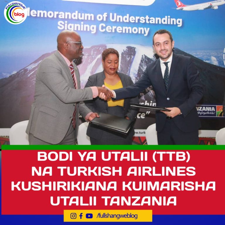 BODI YA UTALII (TTB) NA TURKISH AIRLINES KUSHIRIKIANA KUIMARISHA UTALII TANZANIA