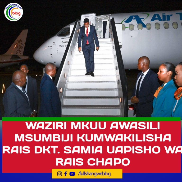 WAZIRI MKUU AWASILI MSUMBIJI KUMWAKILISHA RAIS DKT. SAMIA UAPISHO WA RAIS CHAPO