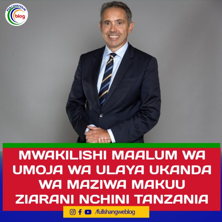 MWAKILISHI MAALUM WA UMOJA WA ULAYA  UKANDA WA MAZIWA ZIARANI NCHINI TANZANIA