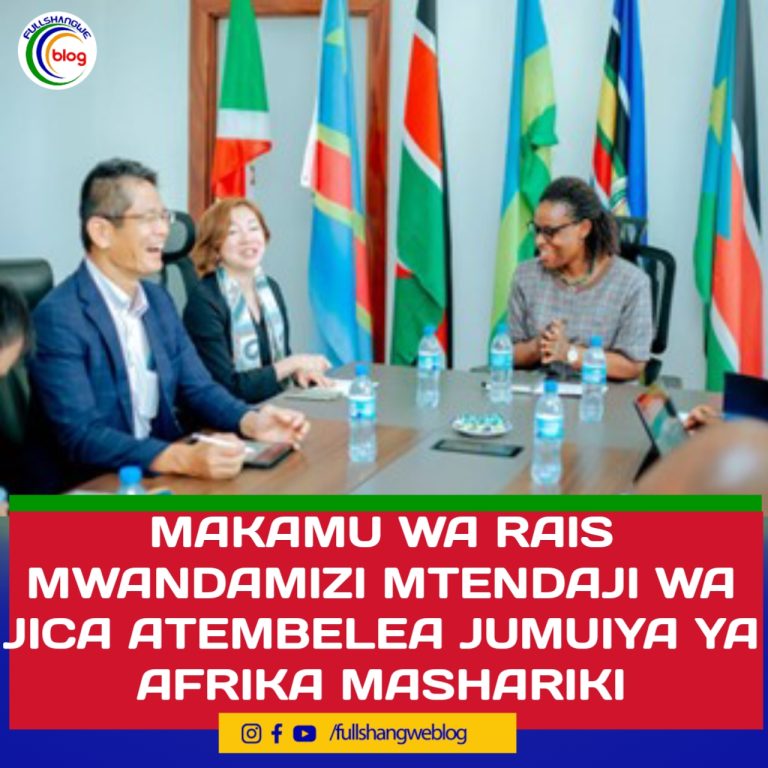 MAKAMU WA RAIS MWANDAMIZI MTENDAJI WA JICA ATEMBELEA JUMUIYA YA AFRIKA MASHARIKI