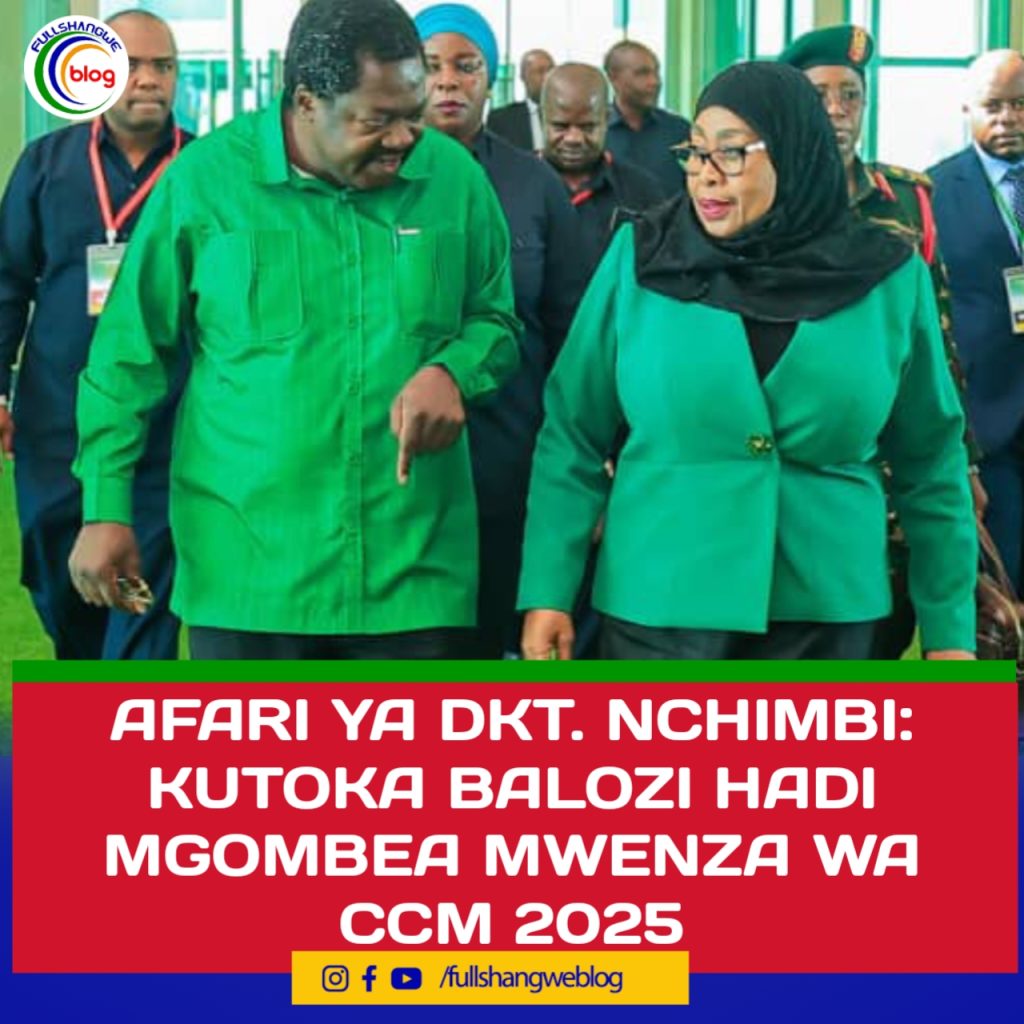 SAFARI YA DKT. NCHIMBI: KUTOKA BALOZI HADI MGOMBEA MWENZA WA CCM 2025