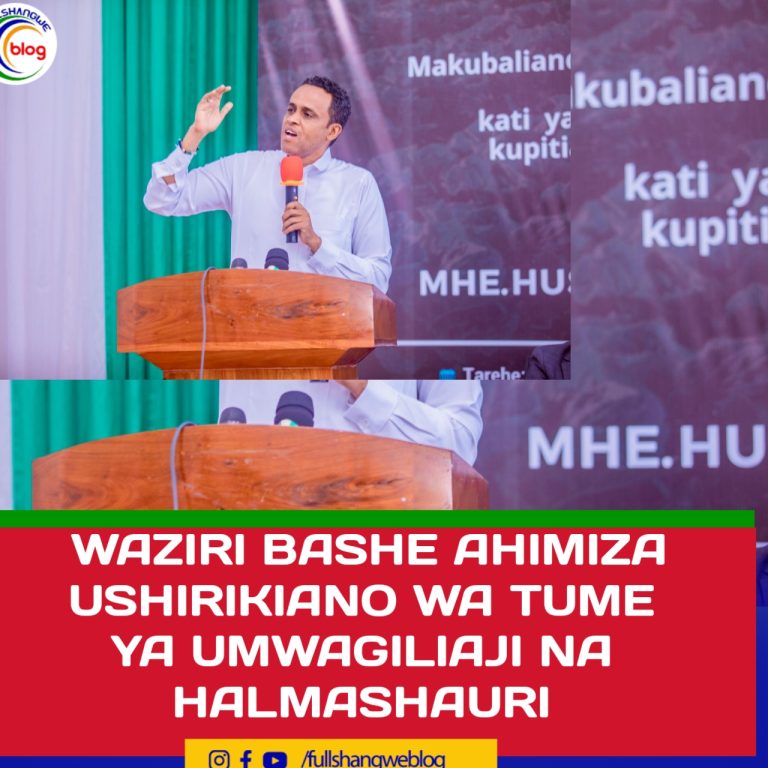 WAZIRI BASHE AHIMIZA USHIRIKIANO WA TUME YA UMWAGILIAJI NA HALMASHAURI