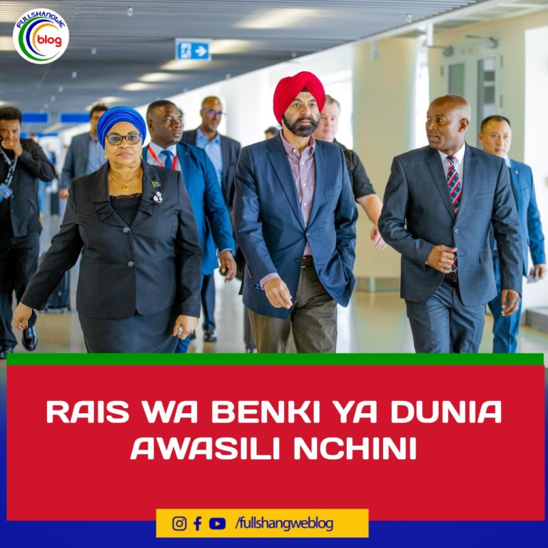 RAIS WA BENKI YA DUNIA AWASILI NCHINI