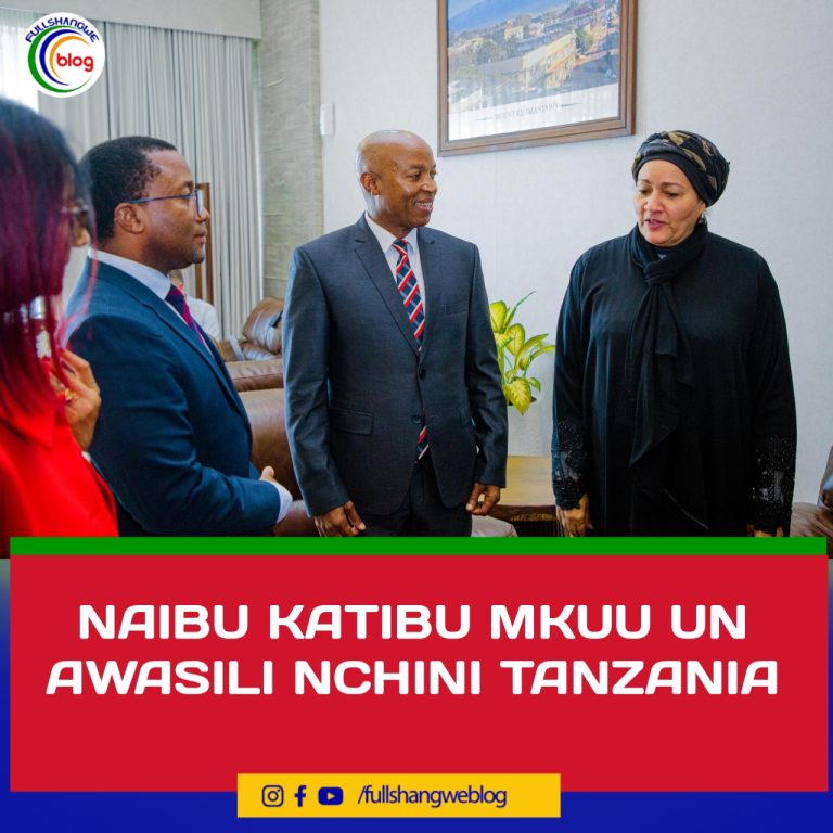 NAIBU KATIBU MKUU UN AWASILI NCHINI TANZANIA