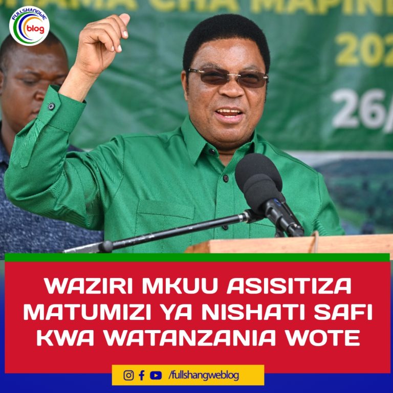 WAZIRI MKUU ASISITIZA MATUMIZI YA NISHATI SAFI KWA WATANZANIA WOTE