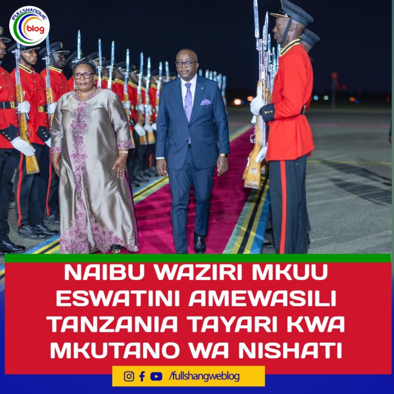 NAIBU WAZIRI MKUU ESWATINI AMEWASILI TANZANIA TAYARI KWA MKUTANO WA NISHATI