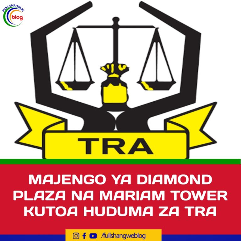 MAJENGO YA DIAMOND PLAZA NA MARIAM TOWER KUTOA HUDUMA ZA TRA