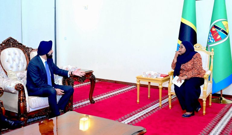 RAIS DKT. SAMIA AKUTANA NA VIONGOZI WA TAASISI ZA KIMATAIFA IKULU