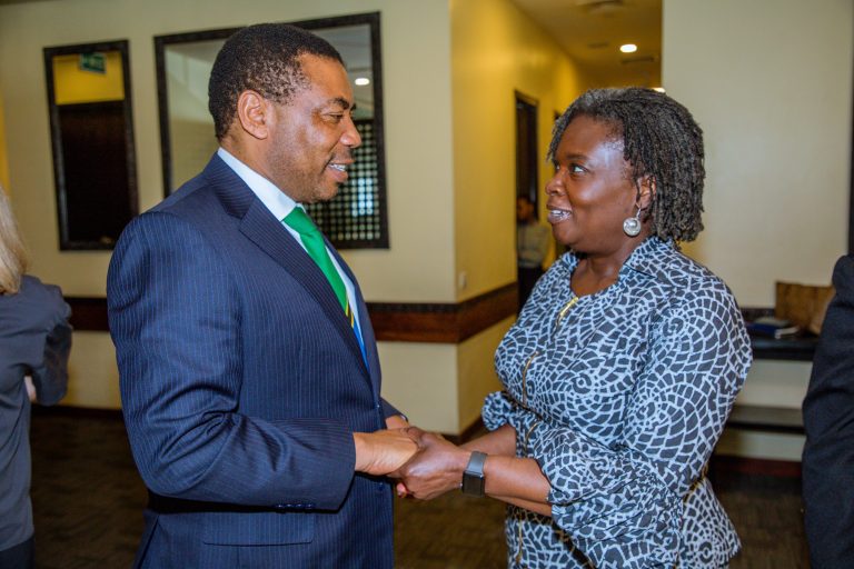 DKT. NCHEMBA ATETA NA VIONGOZI WA RAIS WA BENKI YA DUNIA