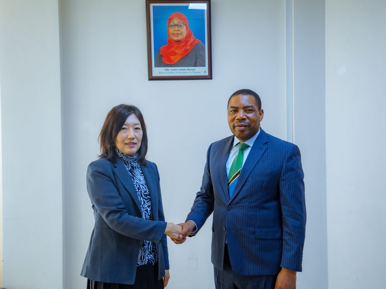 DKT. NCHEMBA ATETA NA BALOZI WA KOREA NCHINI