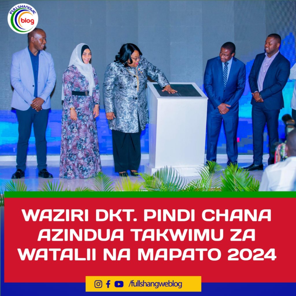 WAZIRI DKT. PINDI CHANA AZINDUA TAKWIMU ZA WATALII NA MAPATO 2024