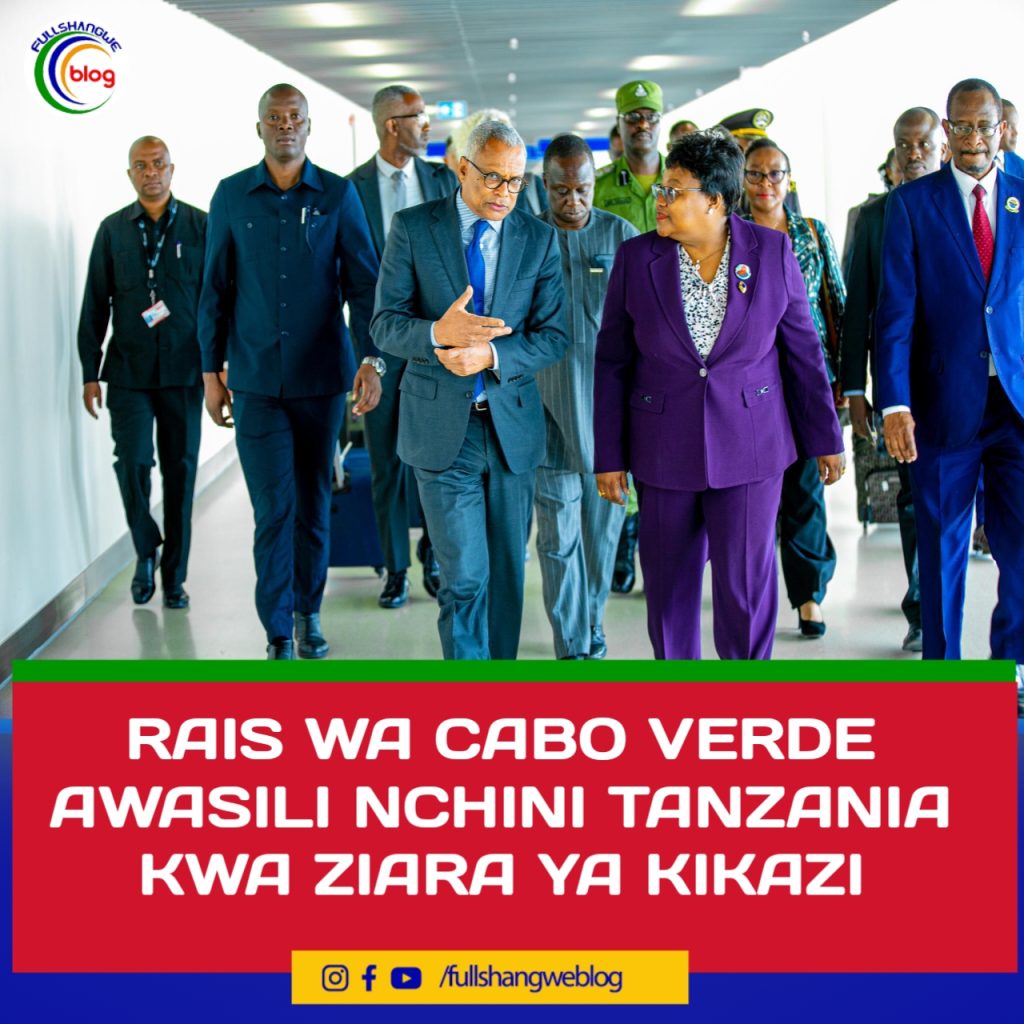 RAIS WA CABO VERDE AWASILI NCHINI TANZANIA KWA ZIARA YA KIKAZI