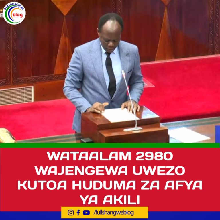WATAALAM 2980 WAJENGEWA UWEZO KUTOA HUDUMA ZA AFYA YA AKILI