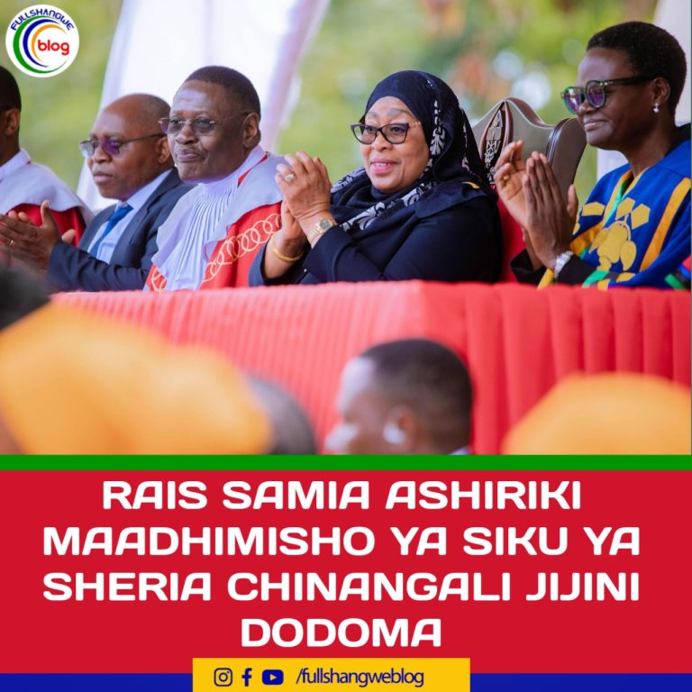RAIS SAMIA ASHIRIKI MAADHIMISHO YA SIKU YA SHERIA CHINANGALI JIJINI DODOMA