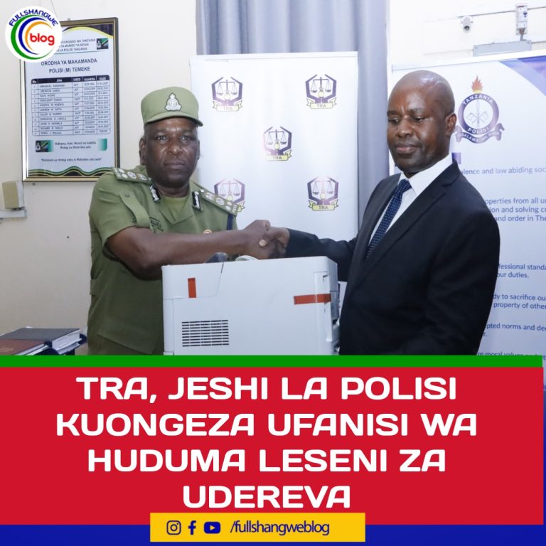 TRA, JESHI LA POLISI KUONGEZA UFANISI WA HUDUMA LESENI ZA UDEREVA