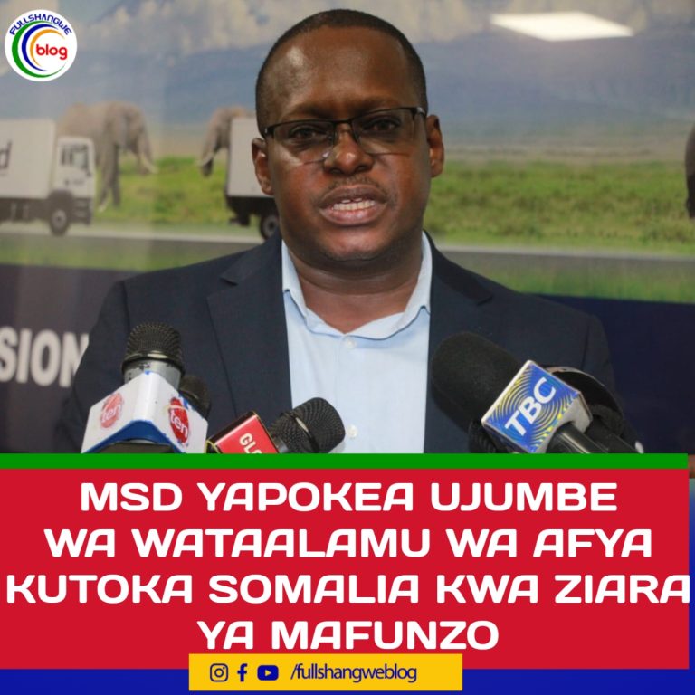 MSD YAPOKEA UJUMBE WA WATAALAMU WA AFYA KUTOKA SOMALIA KWA ZIARA YA MAFUNZO