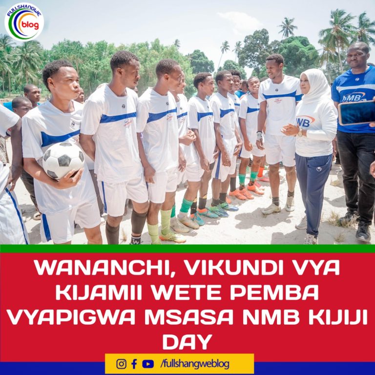 WANANCHI, VIKUNDI VYA KIJAMII WETE PEMBA VYAPIGWA MSASA NMB KIJIJI DAY