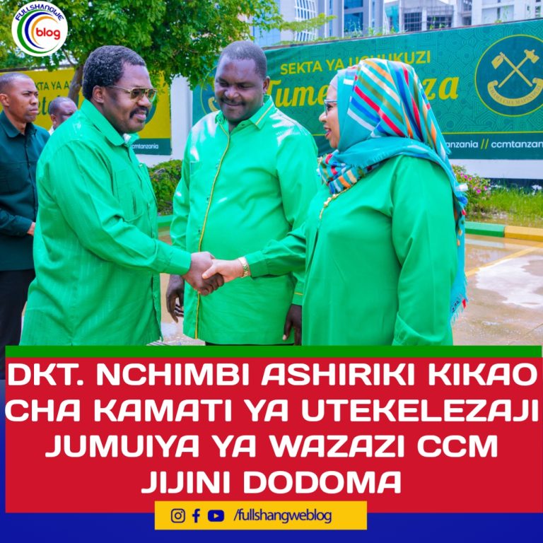 DKT. NCHIMBI ASHIRIKI KIKAO CHA KAMATI YA UTEKELEZAJI JUMUIYA YA WAZAZI CCM JIJINI DODOMA