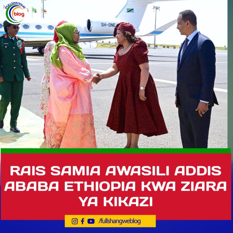 RAIS SAMIA AWASILI ADDIS ABABA ETHIOPIA KWA ZIARA YA KIKAZI