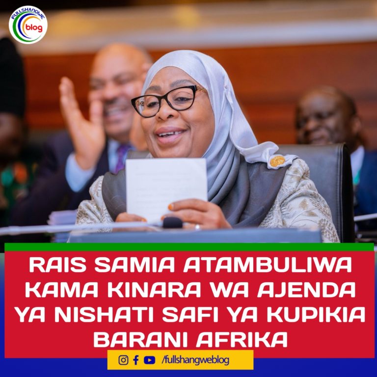 RAIS SAMIA ATAMBULIWA KAMA KINARA WA AJENDA YA NISHATI SAFI YA KUPIKIA BARANI AFRIKA