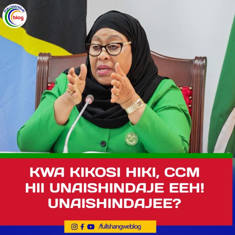 KWA KIKOSI HIKI, CCM HII UNAISHINDAJE EEH! UNAISHINDAJEE?