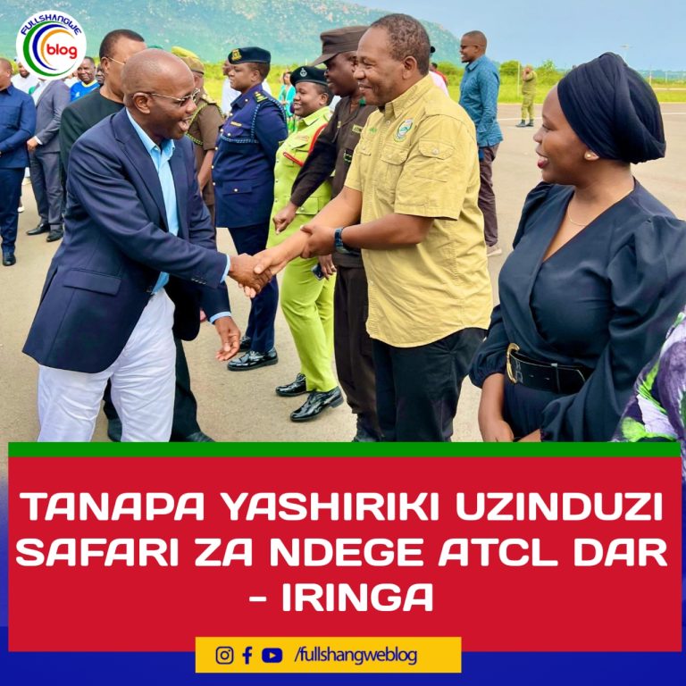 TANAPA YASHIRIKI UZINDUZI SAFARI ZA NDEGE ATCL DAR – IRINGA