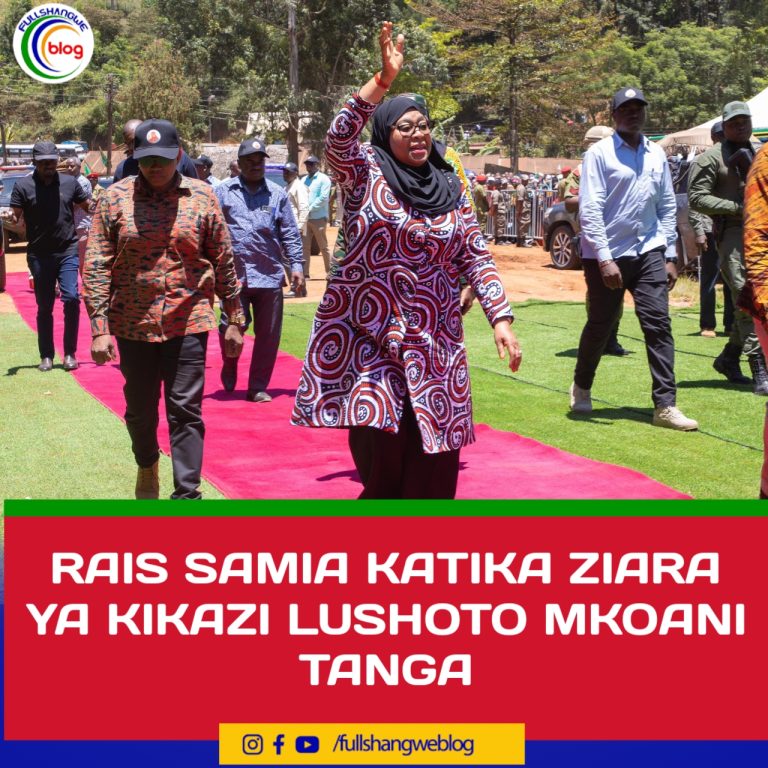 RAIS SAMIA KATIKA ZIARA YA KIKAZI LUSHOTO MKOANI TANGA