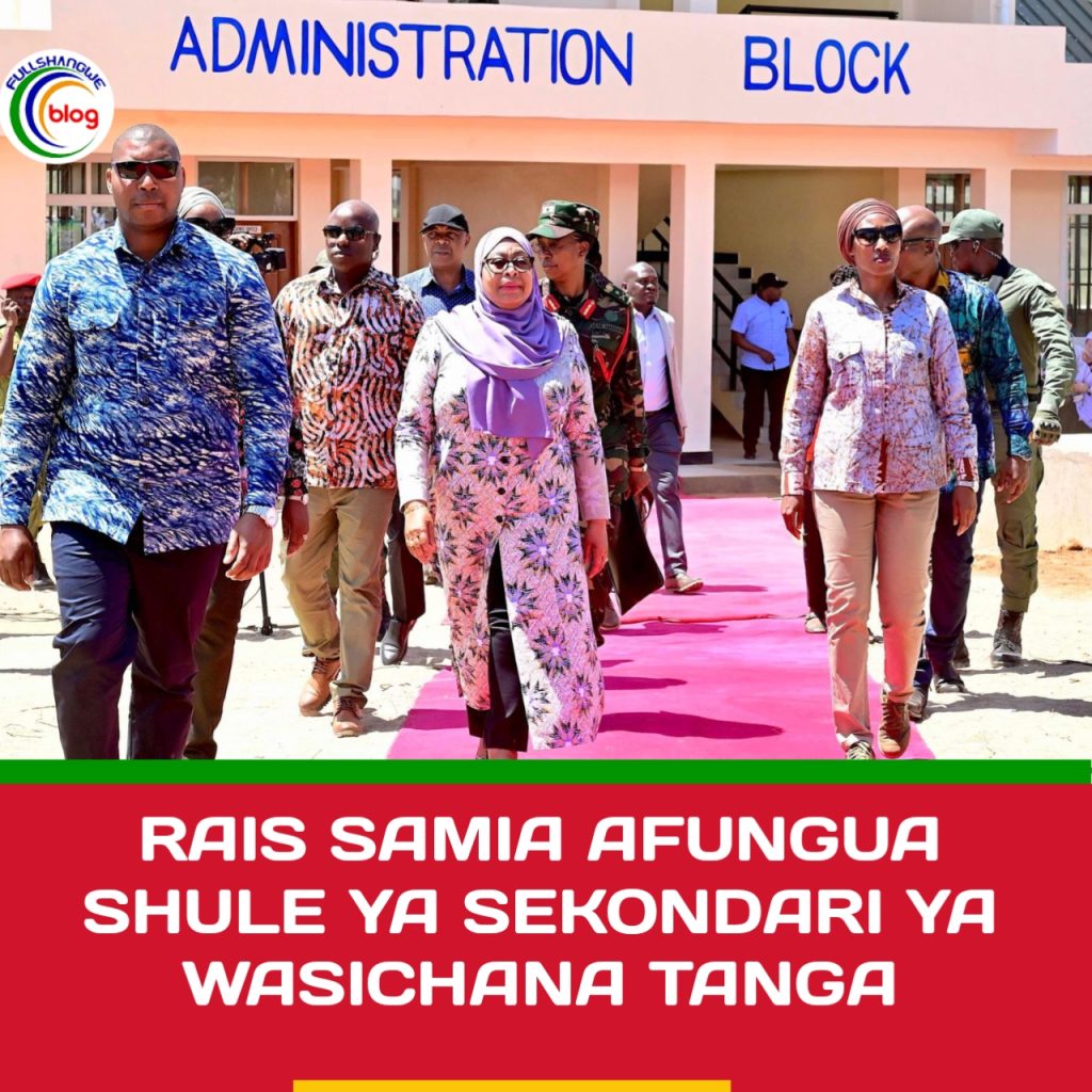 RAIS SAMIA AFUNGUA SHULE YA SEKONDARI YA WASICHANA TANGA