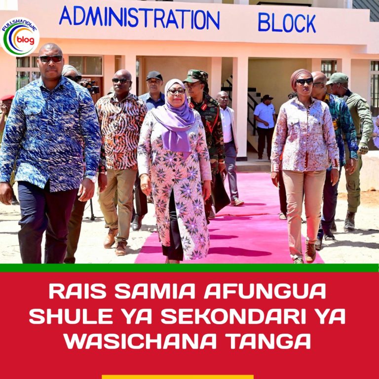RAIS SAMIA AFUNGUA SHULE YA SEKONDARI YA WASICHANA TANGA
