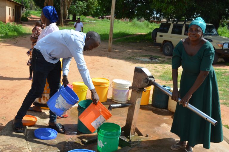 MRADI WA MAJI WA KISIMA KIREFU KATIKA KIJIJI CHA LIGUNGA WILAYA YA TUNDURU KUKAMILIKA WIKI IJAYO