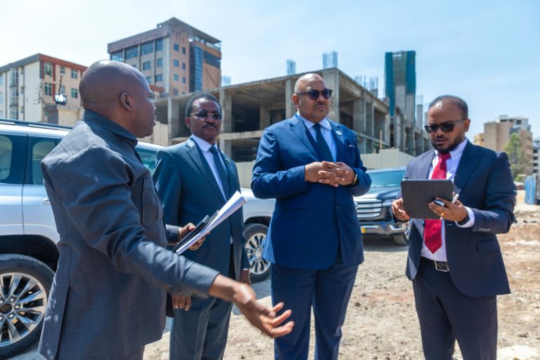WAZIRI KOMBO ATEMBELEA MIRADI YA UJENZI JIJINI ADDIS ABABA