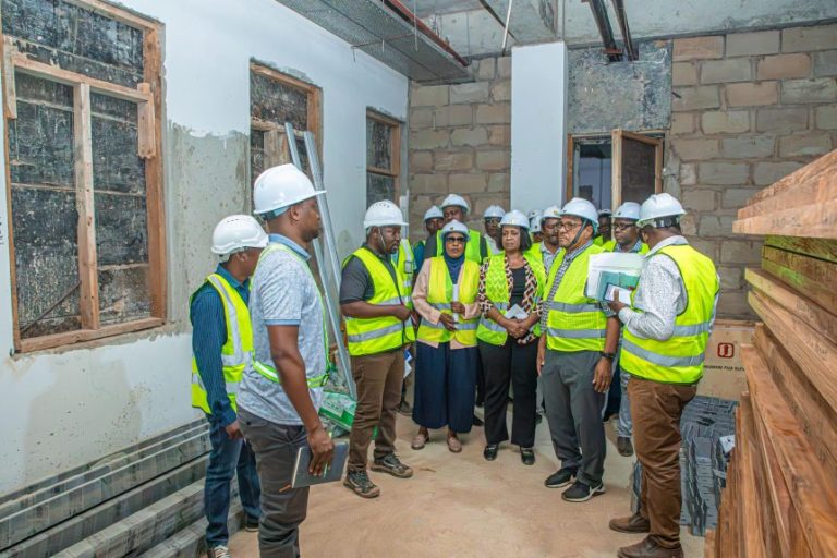 BODI YA TBS YAFANYA ZIARA YA UKAGUZI WA MRADI WA UJENZI WA VIWANGO HOUSE JIJINI DODOMA