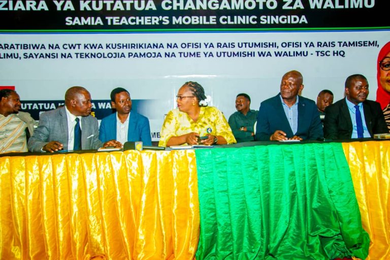 WALIMU 1,500 WAJITOKEZA NA KLINIKI YA SAMIA YA KUTATUA CHANGAMOTO ZA MADAI 