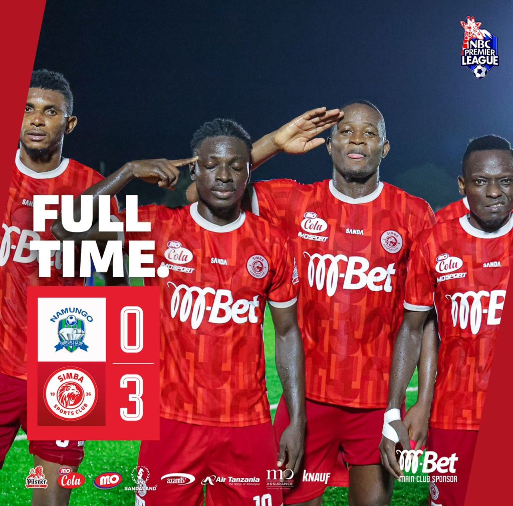 SIMBA SC YAICHAPA NAMUNGO 3-0