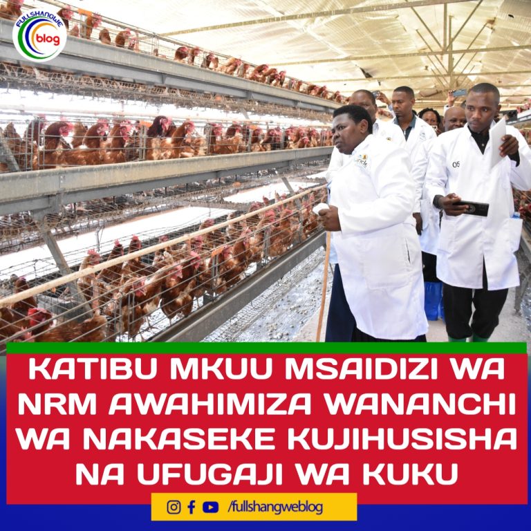 KATIBU MKUU MSAIDIZI WA NRM AWAHIMIZA WANANCHI WA NAKASEKE KUJIHUSISHA NA UFUGAJI WA KUKU