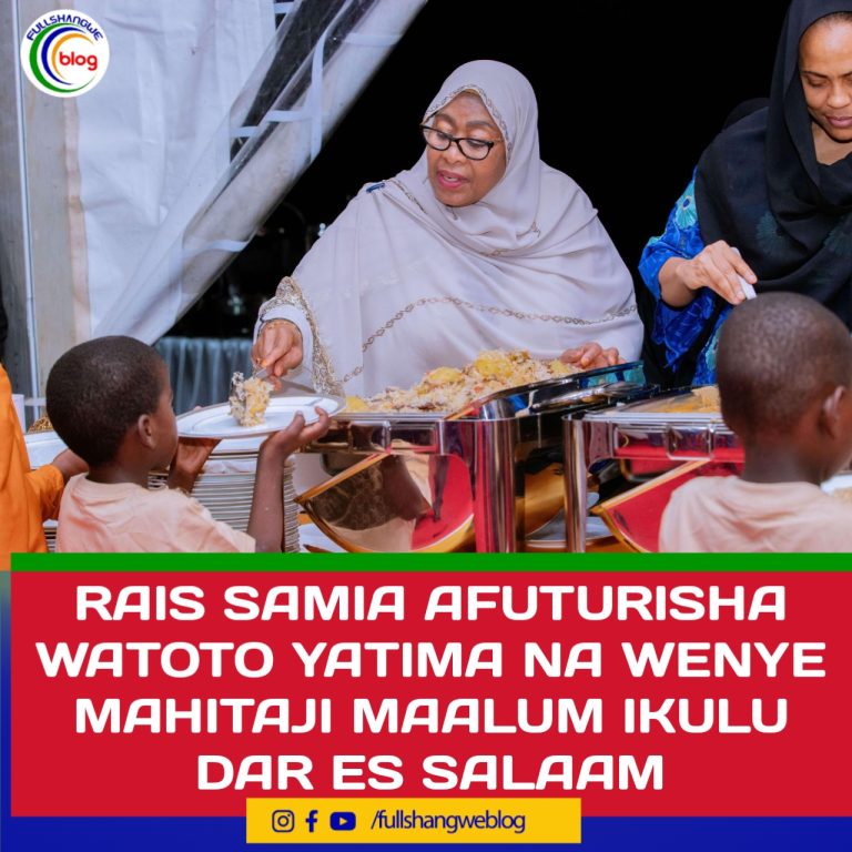 RAIS SAMIA AFUTURISHA WATOTO YATIMA NA WENYE MAHITAJI NAALUM IKULU DAR ES SALAAM