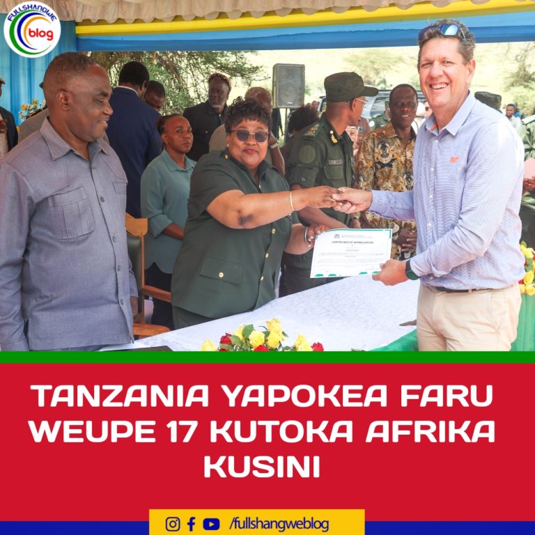 TANZANIA YAPOKEA FARU WEUPE 17 KUTOKA AFRIKA KUSINI