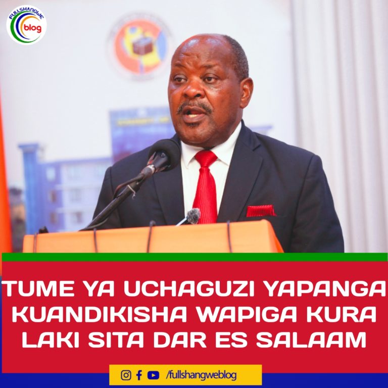 TUME YA UCHAGUZI YAPANGA KUANDIKISHA WAPIGA KURA LAKI SITA DAR ES SALAAM