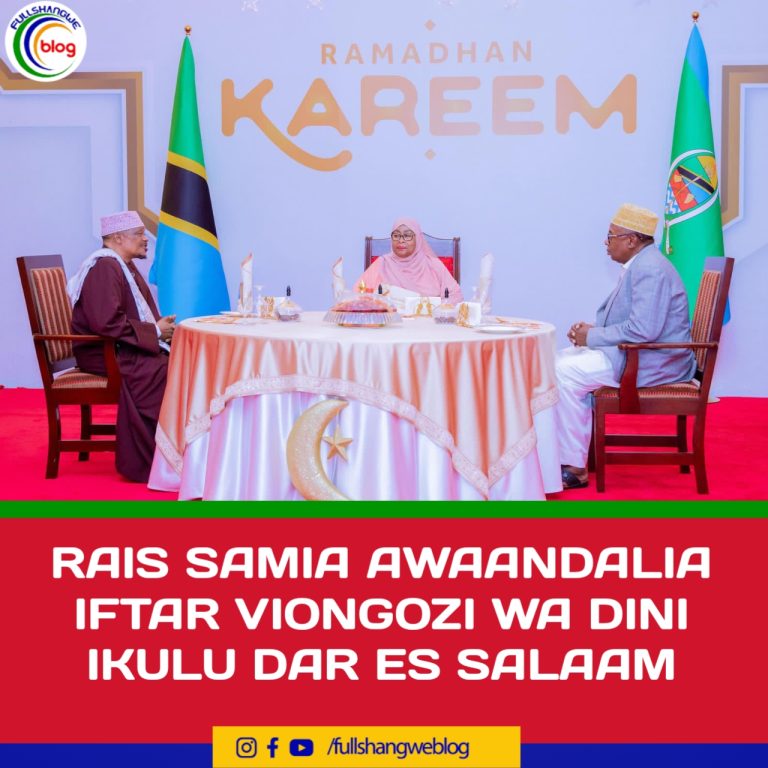 RAIS SAMIA AWAANDALIA IFTAR VIONGOZI WA DINI IKULU DAR ES SALAAM