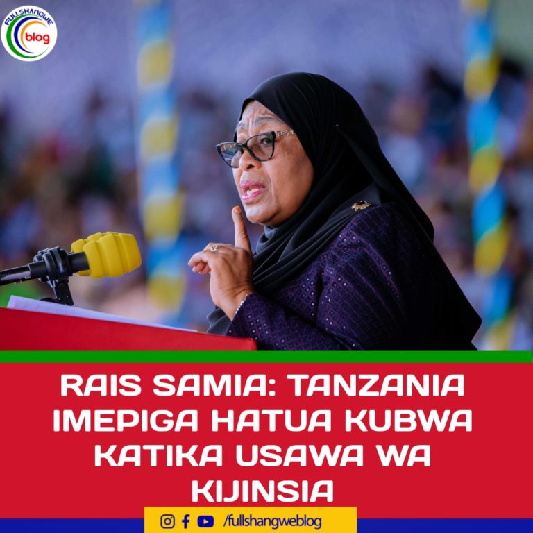 RAIS SAMIA: TANZANIA IMEPIGA HATUA KUBWA KATIKA USAWA WA KIJINSIA