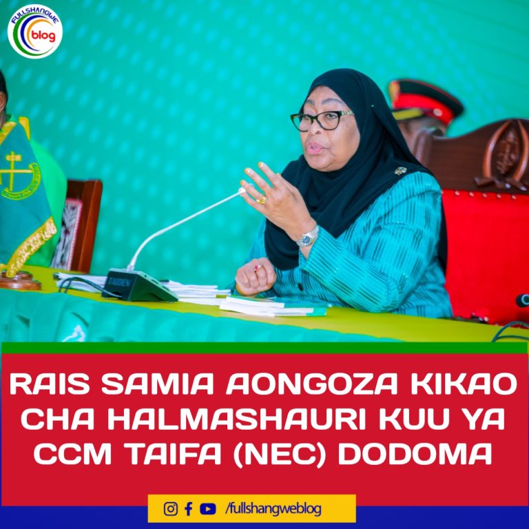 RAIS SAMIA AONGOZA KIKAO CHA HALMASHAURI KUU YA CCM TAIFA (NEC) DODOMA