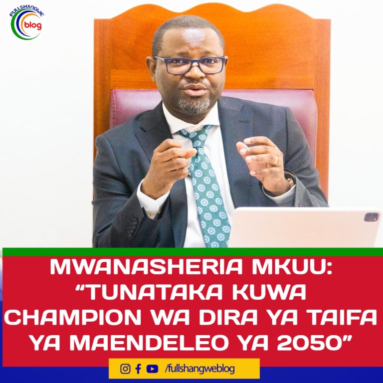 MWANASHERIA MKUU: “TUNATAKA KUWA CHAMPION WA DIRA YA TAIFA YA MAENDELEO YA 2050”