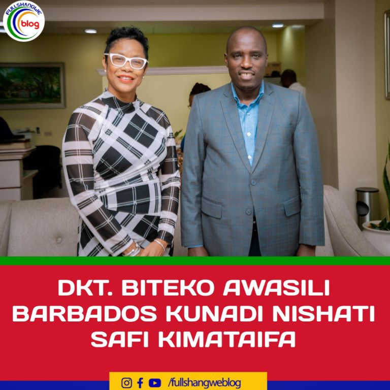 DKT. BITEKO AWASILI BARBADOS KUNADI NISHATI SAFI KIMATAIFA