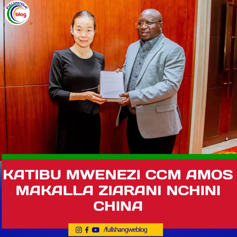 KATIBU MWENEZI CCM AMOS MAKALLA ZIARANI NCHINI CHINA 