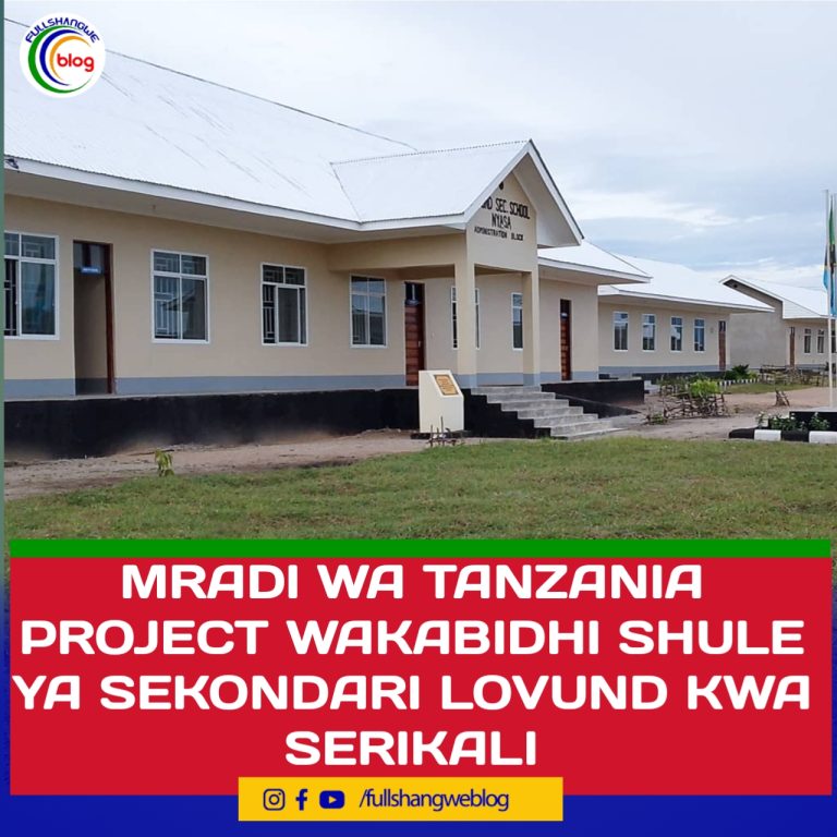 MRADI WA TANZANIA PROJECT WAJENGA NA KUKABIDHI SHULE YA SEKONDARI LOVUND KWA SERIKALI