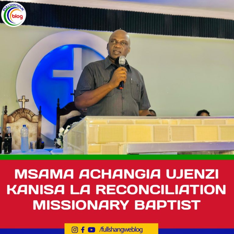 MSAMA ACHANGIA UJENZI KANISA LA RECONCILIATION MISSIONARY BAPTIST