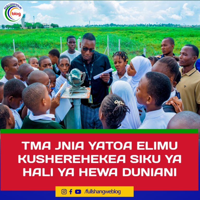 TMA JNIA YATOA ELIMU KUSHEREHEKEA SIKU YA HALI YA HEWA DUNIANI