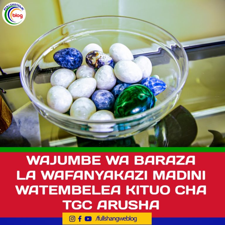 WAJUMBE WA BARAZA LA WAFANYAKAZI MADINI WATEMBELEA KITUO CHA TGC ARUSHA