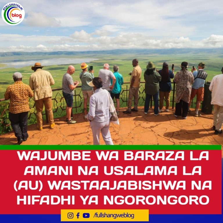 WAJUMBE WA BARAZA LA AMANI NA USALAMA LA (AU) WASTAAJABISHWA NA HIFADHI YA NGORONGORO
