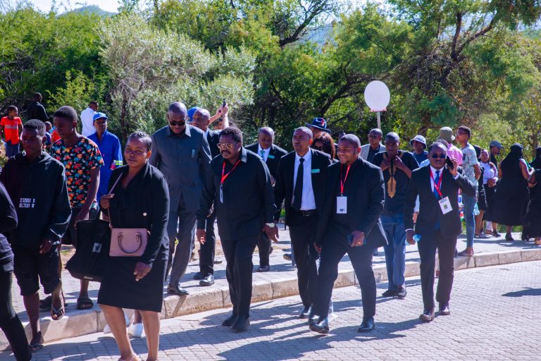 BALOZI NCHIMBI ASHIRIKI MAZISHI YA DK. SAM NUJOMA NAMIBIA